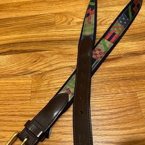 Vineyard Vines Men’s Kentucky Derby Belt | Sz 34 | Worn; works great | USA made!